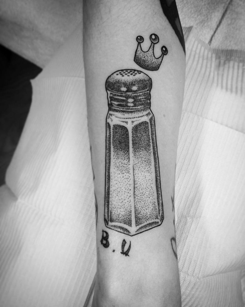 30 Unique Salt Shaker Tattoos You Must Try