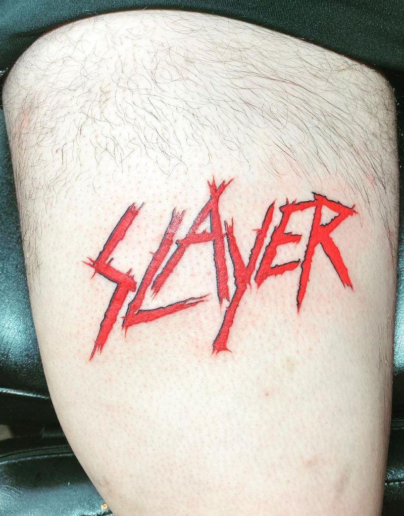 30 Wonderful Slayer Tattoos You Must Love