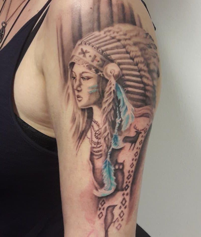 30 Pretty Squaw Tattoos You Must See