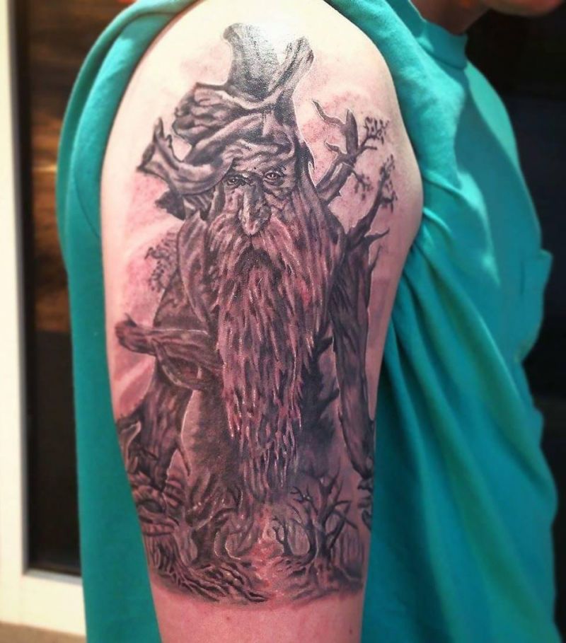 30 Gorgeous Treebeard Tattoos You Must See