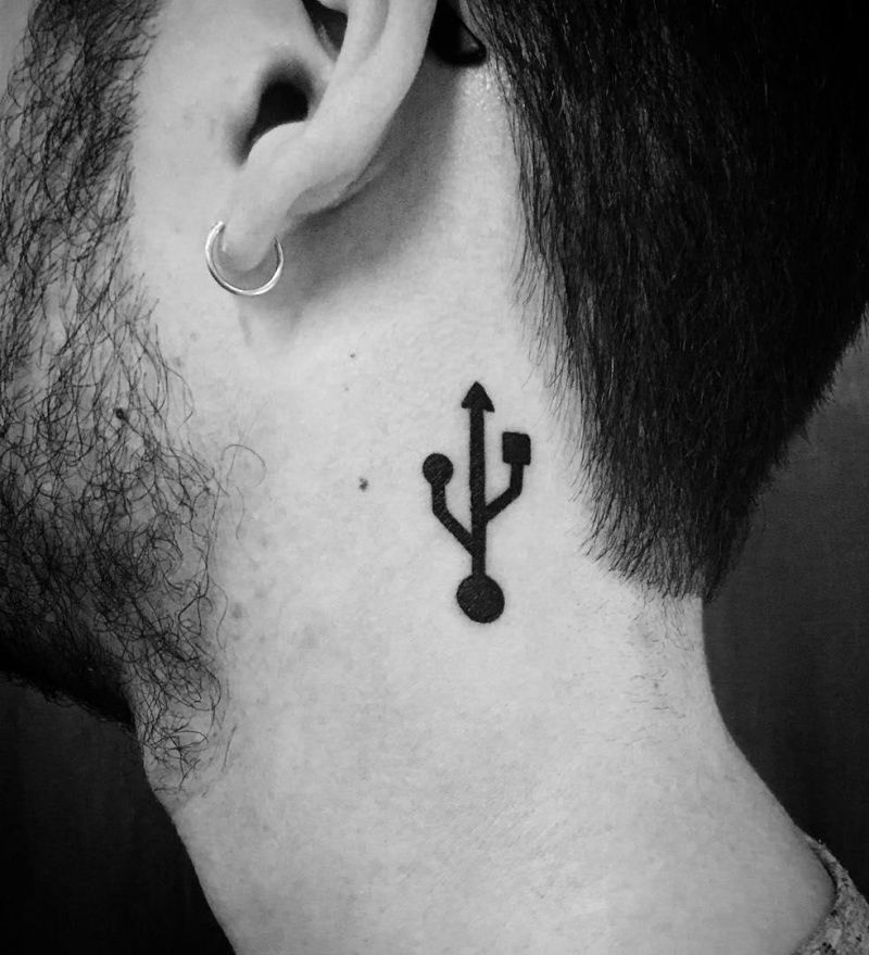 30 Unique USB Tattoos for Your Inspiration