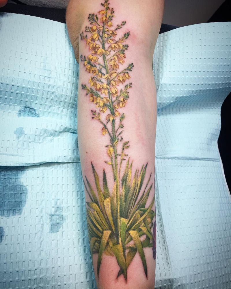 30 Pretty Yucca Tattoos Make You Beautiful