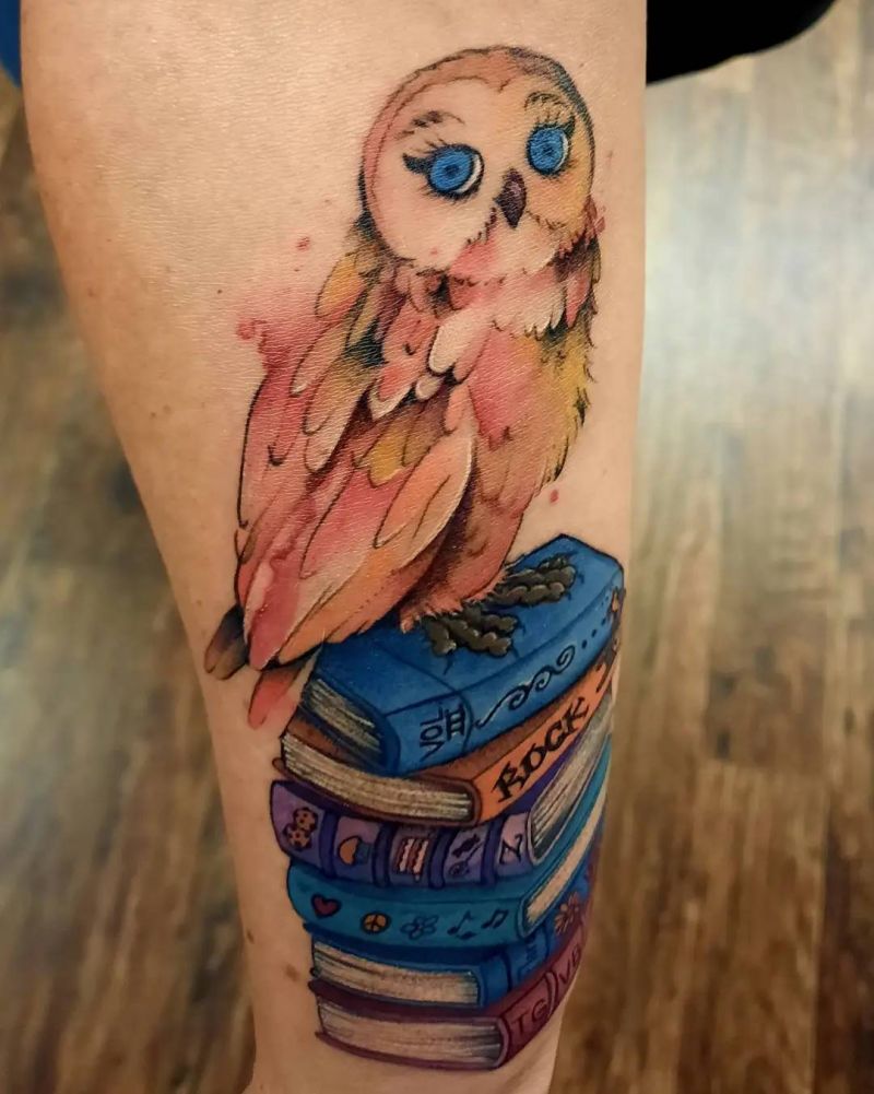 30 Cute Baby Owl Tattoos You Can Copy