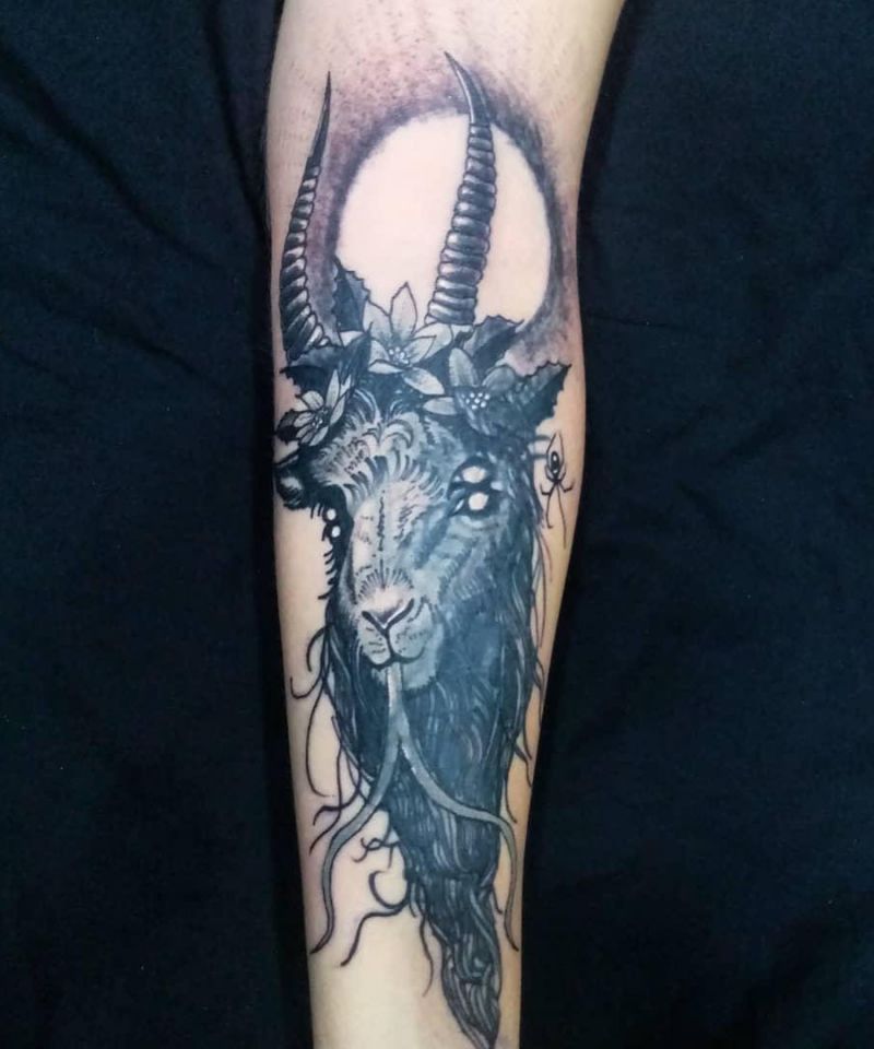 30 Pretty Baphomet Tattoos to Inspire You