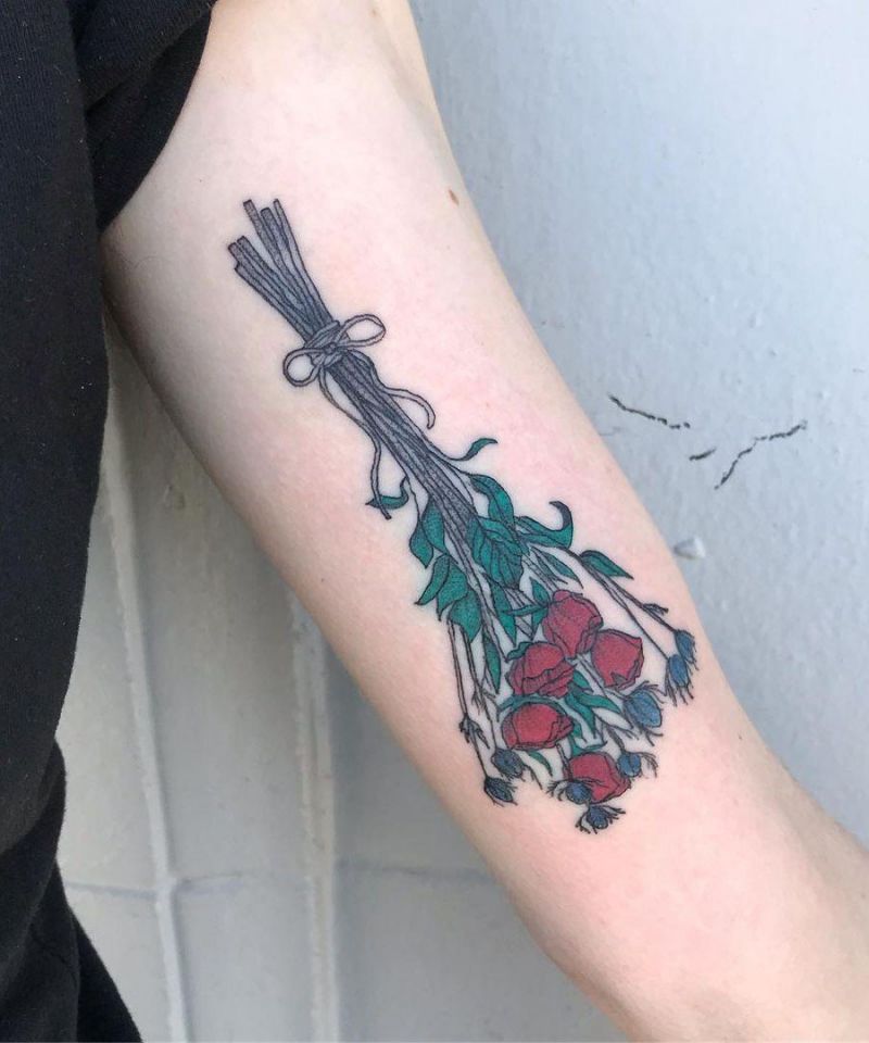 30 Unique Dead Rose Tattoos You Must Love