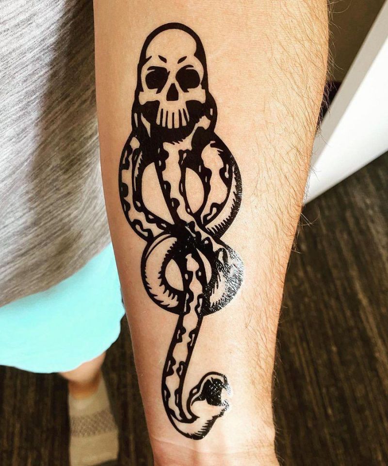 30 Wonderful Death Eater Tattoos You Can Copy