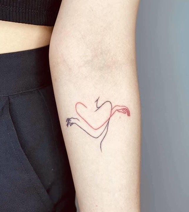 30 Incredible Line Tattoos You Can Copy