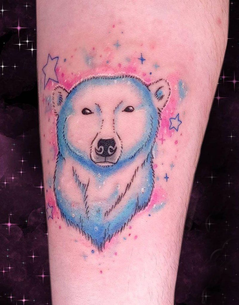 30 Gorgeous Polar Bear Tattoos to Inspire You