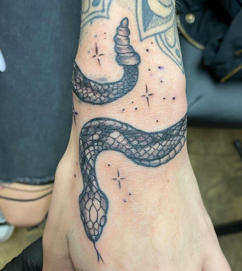 30 Pretty Rattlesnake Tattoos You Can Copy