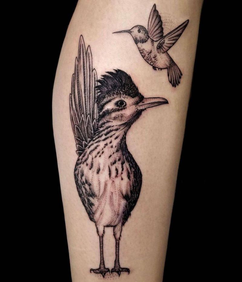 30 Pretty Roadrunner Tattoos You Must Try