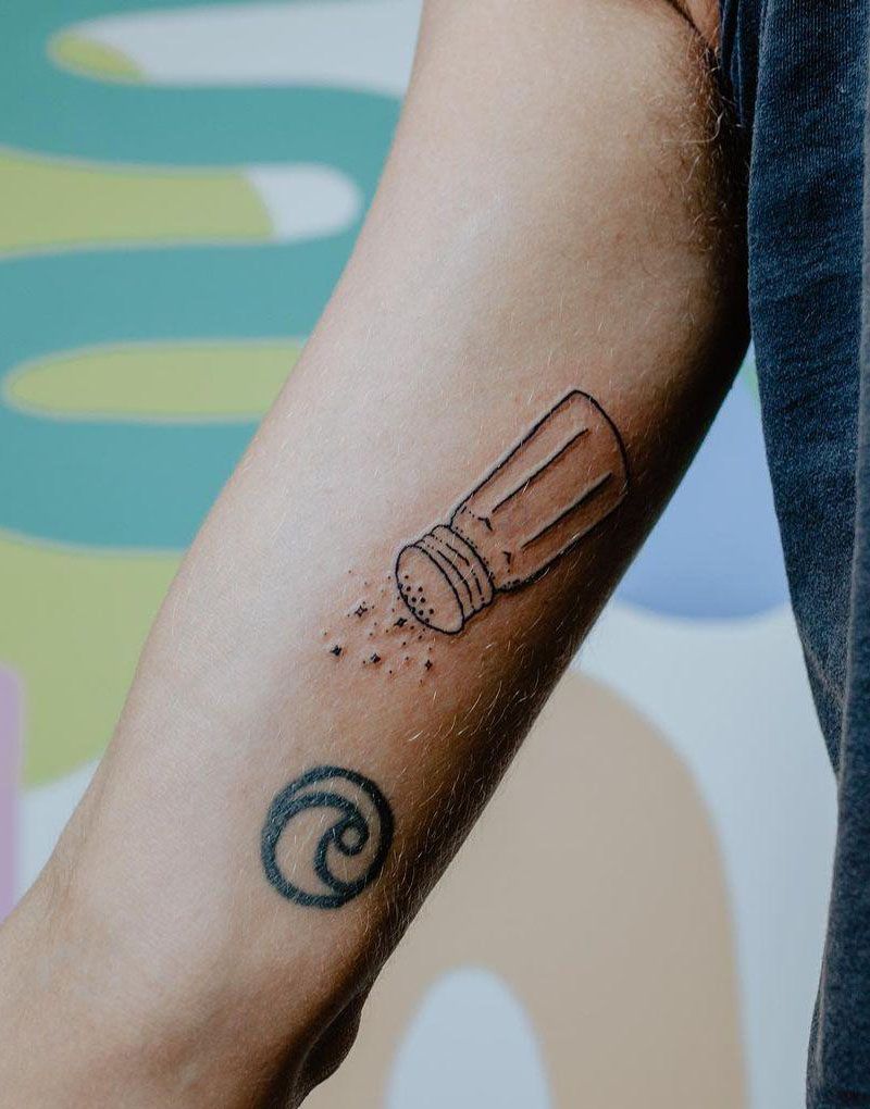 30 Unique Salt Shaker Tattoos You Must Try