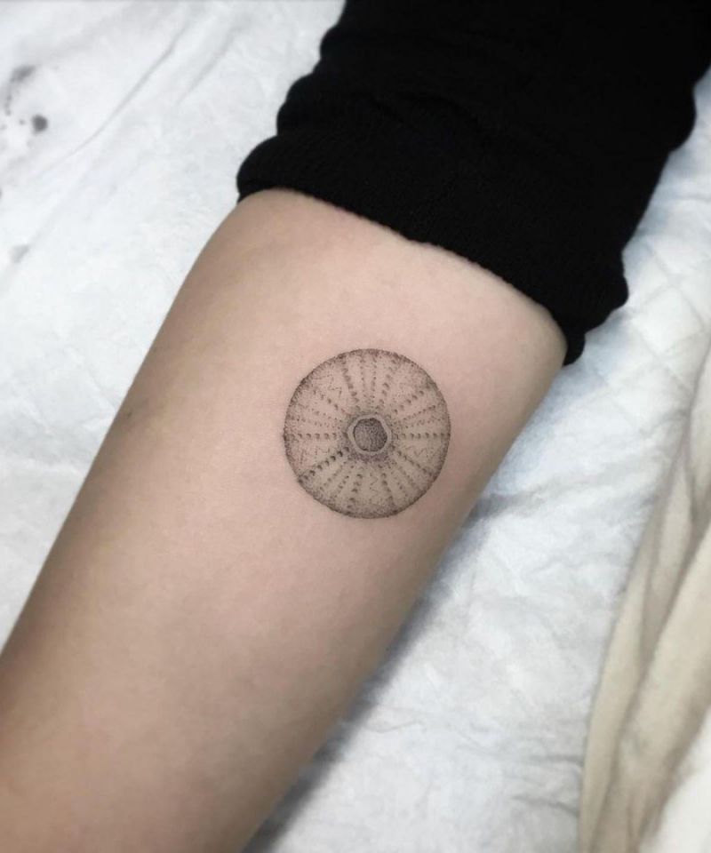 30 Pretty Sea Urchin Tattoos You Can Copy