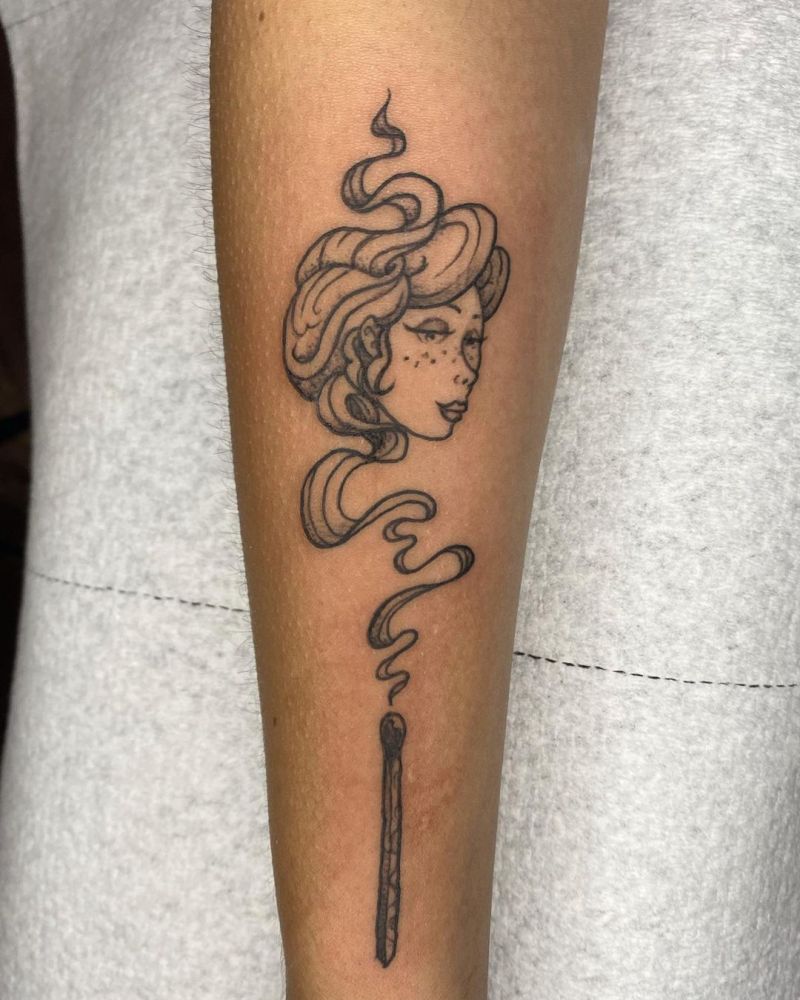 30 Elegant Smoke Tattoos to Inspire You