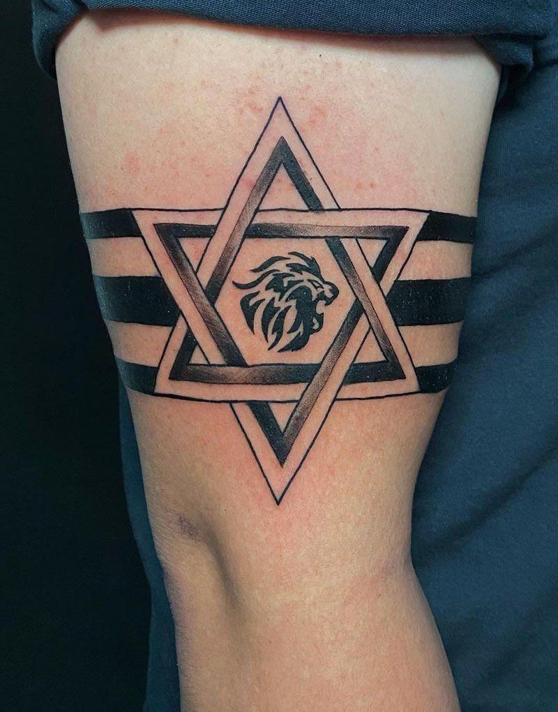 30 Pretty Star of David Tattoos You Must See