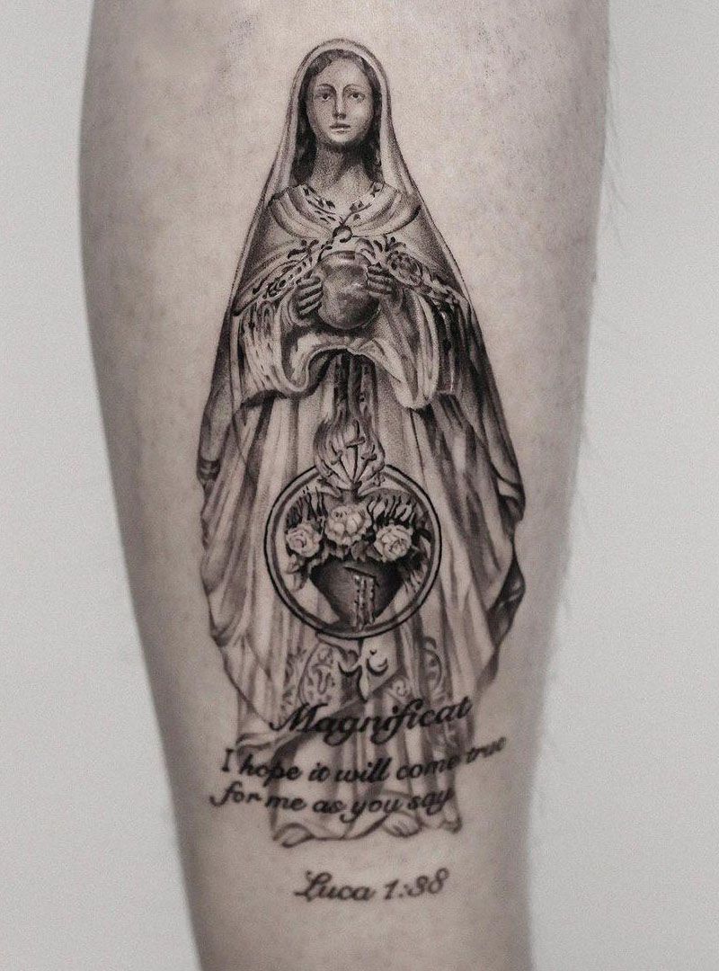 30 Pretty Statue Tattoos You Will Love