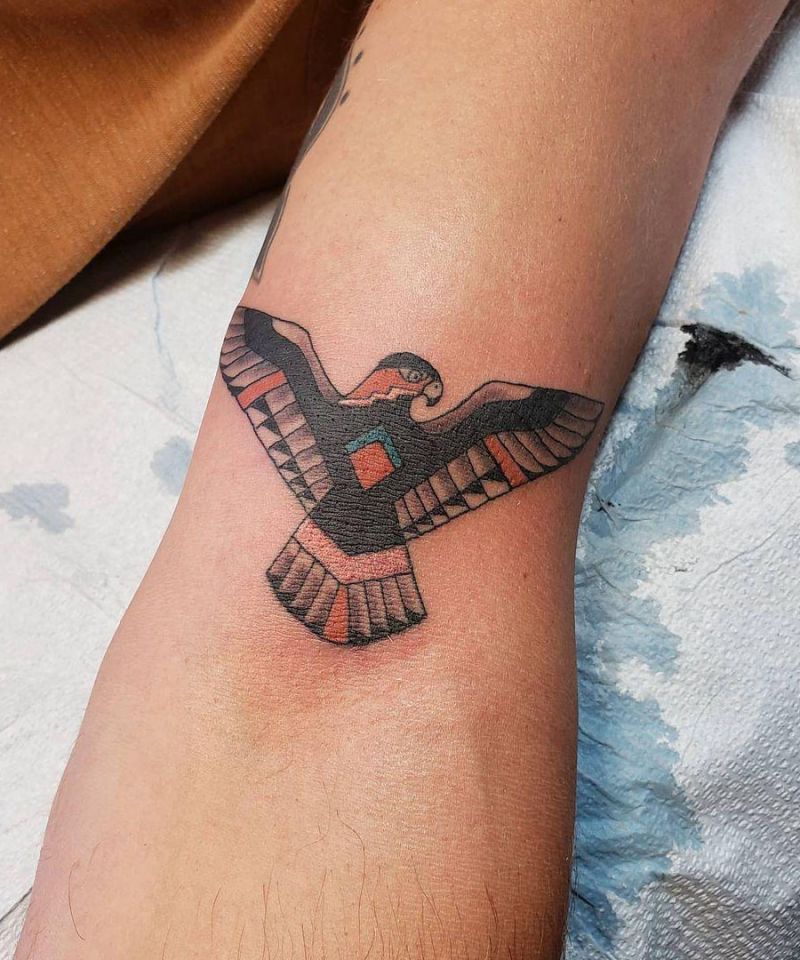 30 Pretty Thunderbird Tattoos to Inspire You