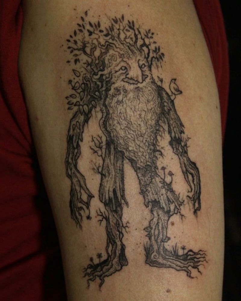 30 Gorgeous Treebeard Tattoos You Must See