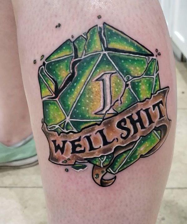 30 Pretty D20 Tattoos You Can Copy