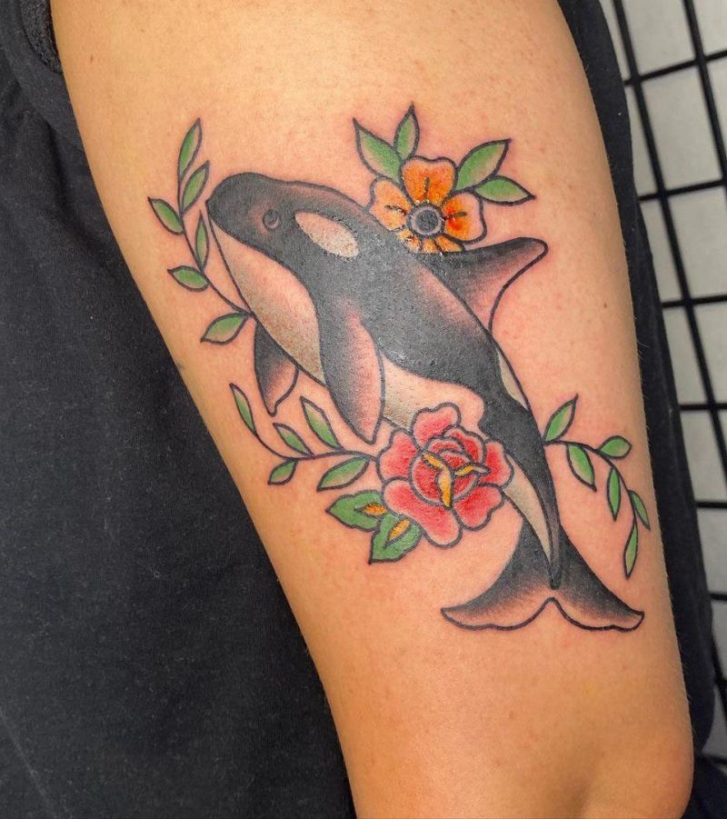 30 Pretty Killer Whale Tattoos You Will Love