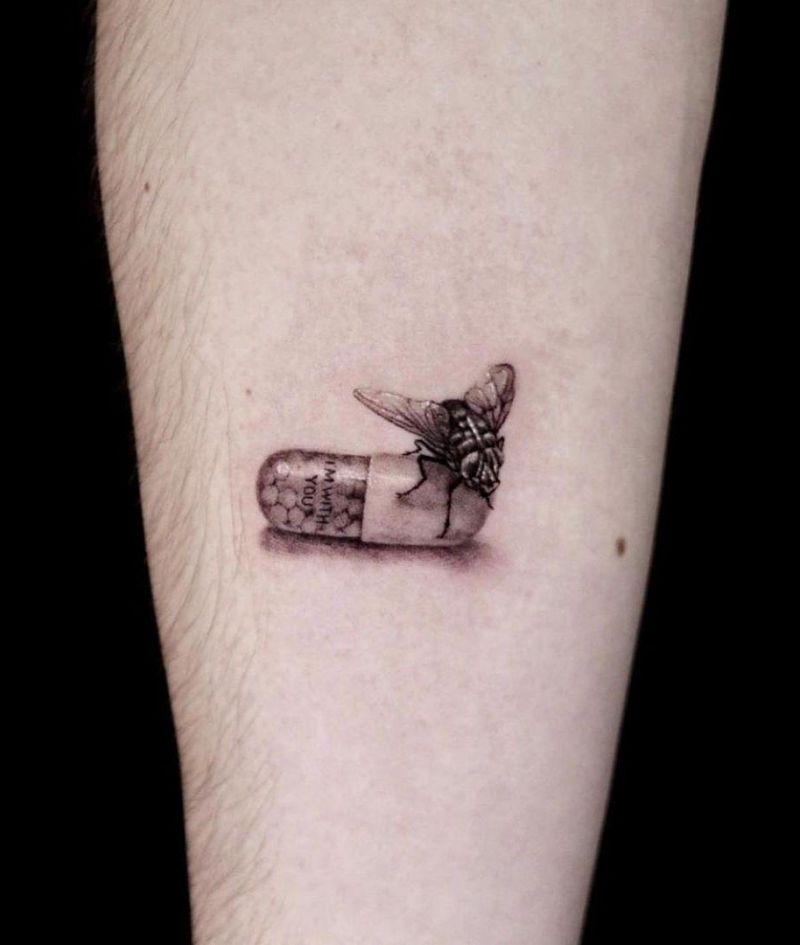 30 Unique Pill Tattoos to Inspire You