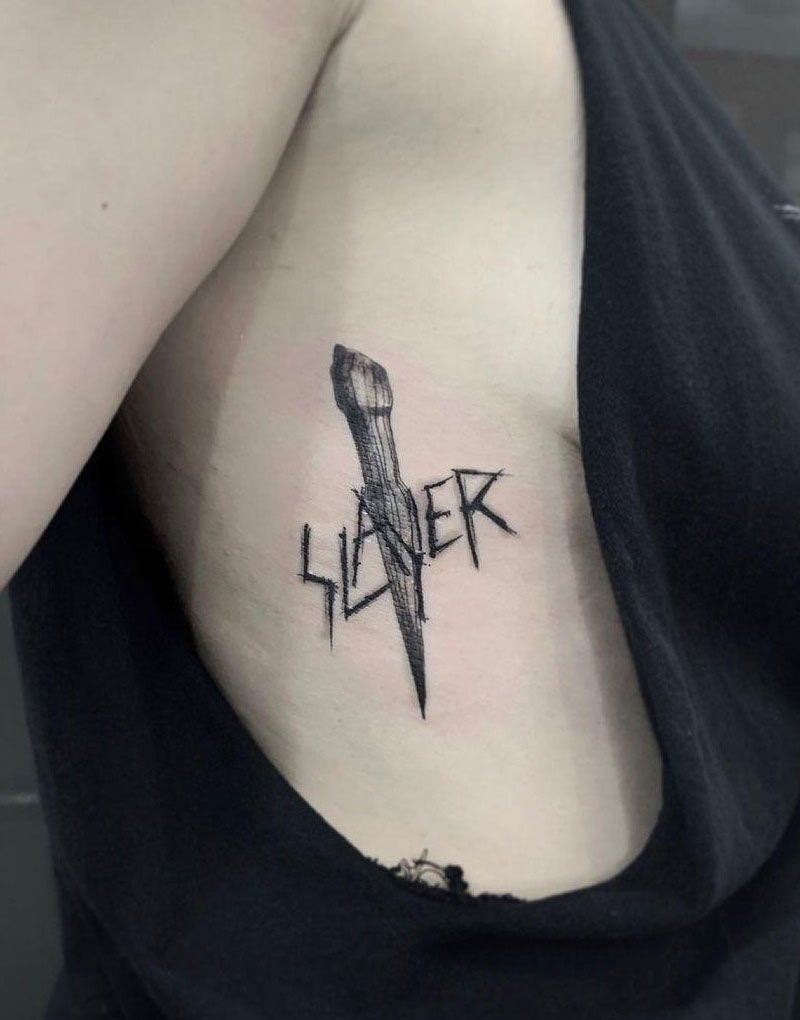 30 Wonderful Slayer Tattoos You Must Love