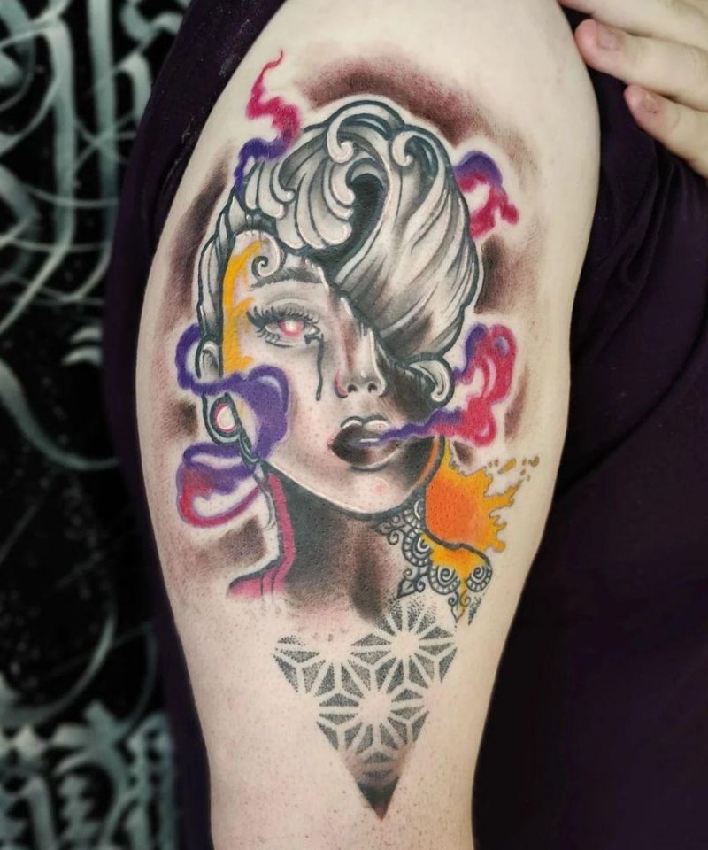 30 Elegant Smoke Tattoos to Inspire You