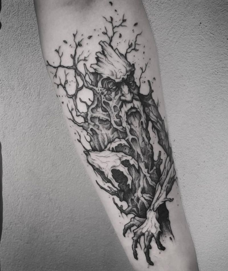 30 Gorgeous Treebeard Tattoos You Must See