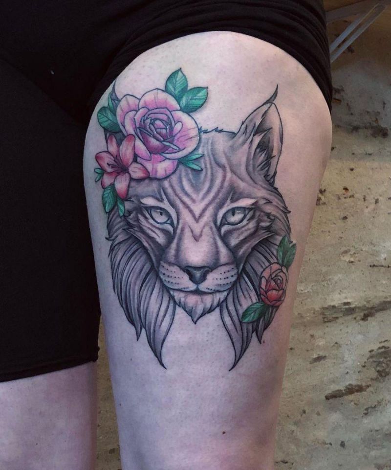 30 Gorgeous Bobcat Tattoos for Your Inspiration