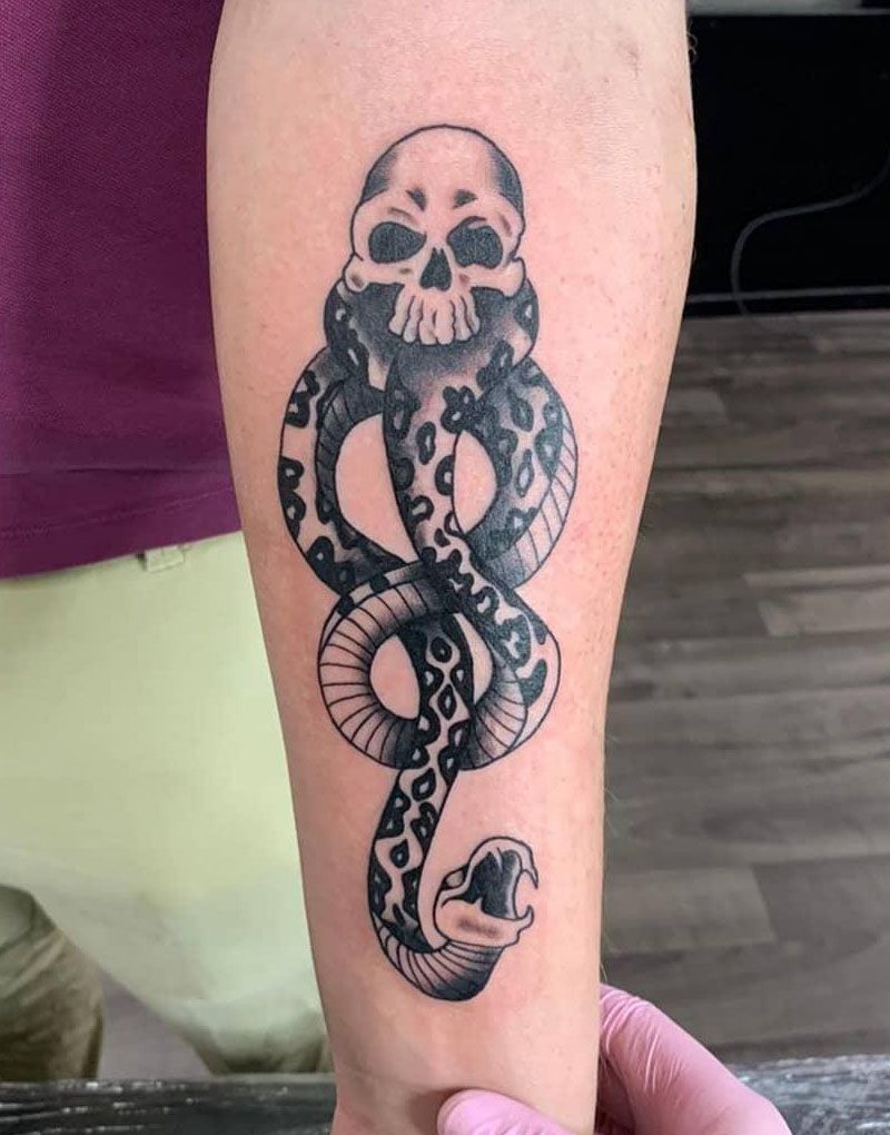 30 Wonderful Death Eater Tattoos You Can Copy