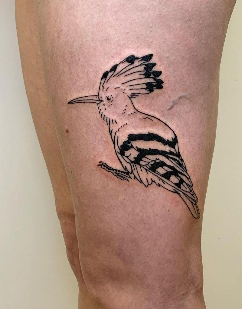 30 Pretty Hoopoe Tattoos You Must Try