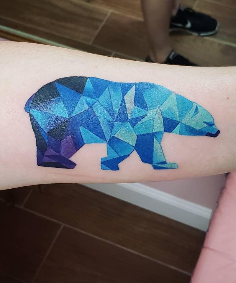 30 Gorgeous Polar Bear Tattoos to Inspire You