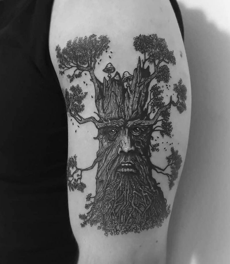 30 Gorgeous Treebeard Tattoos You Must See