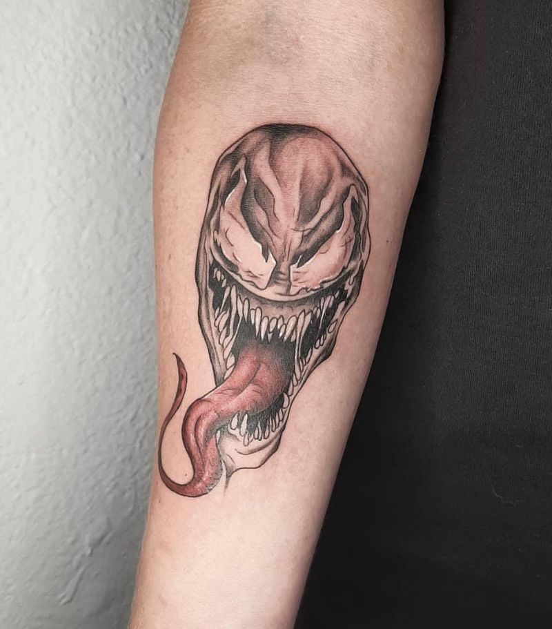 30 Gorgeous Venom Tattoos You Must Try