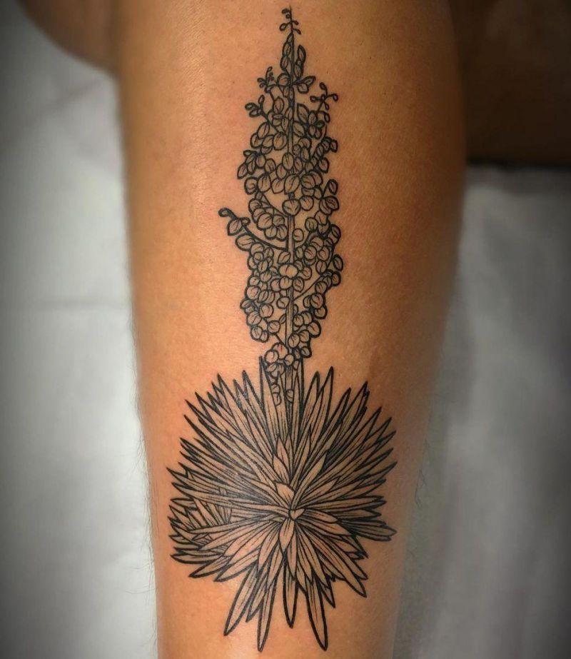 30 Pretty Yucca Tattoos Make You Beautiful