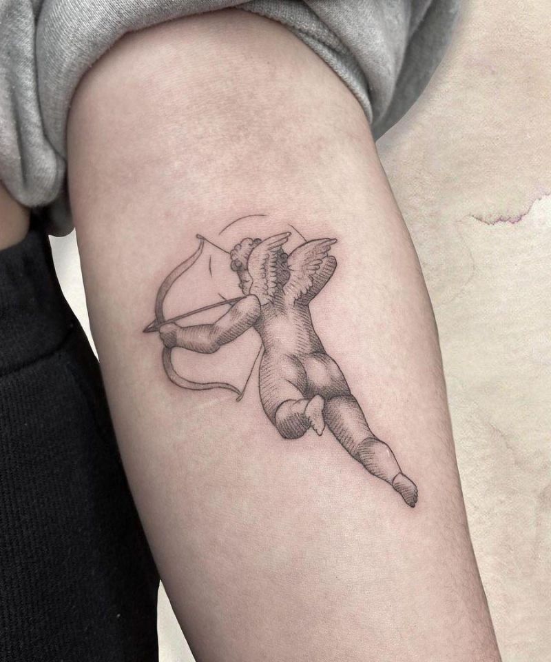 30 Pretty Cupid Tattoos You Must Try