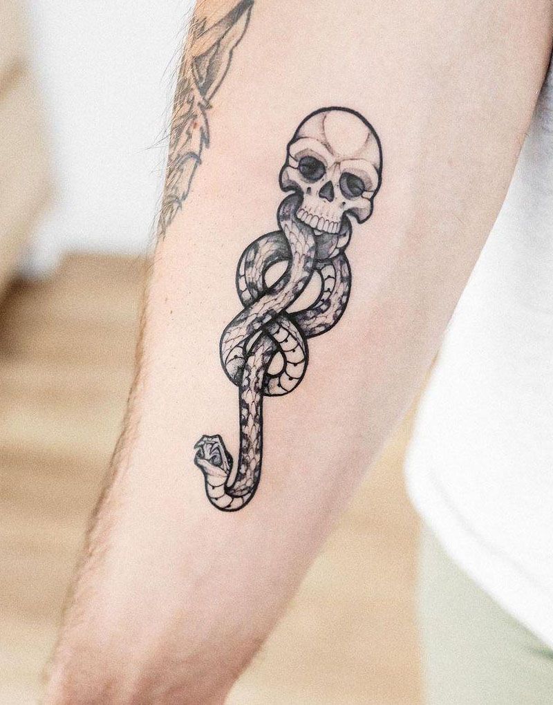 30 Wonderful Death Eater Tattoos You Can Copy