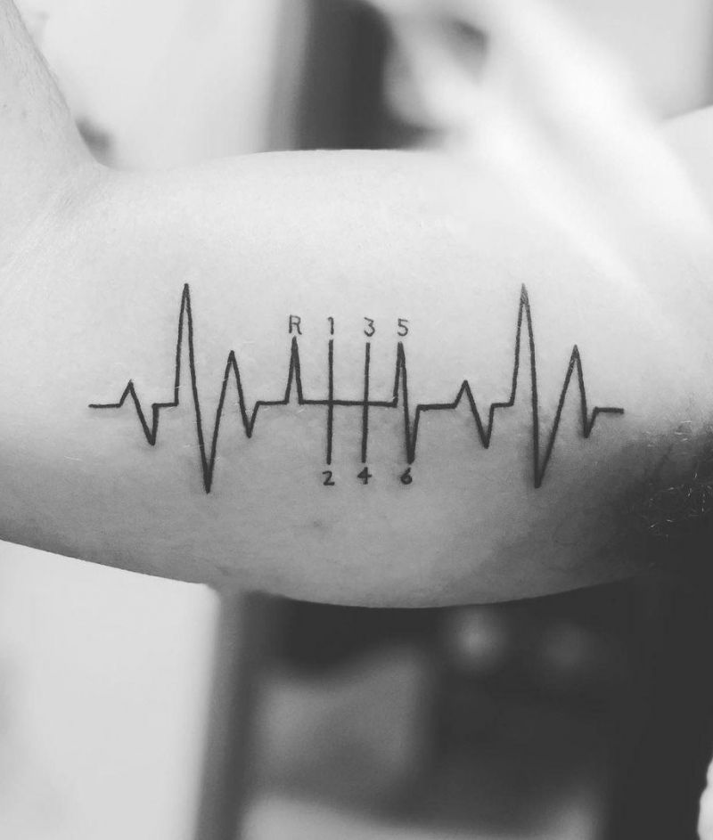 30 Gorgeous Gear Shift Tattoos to Inspire You