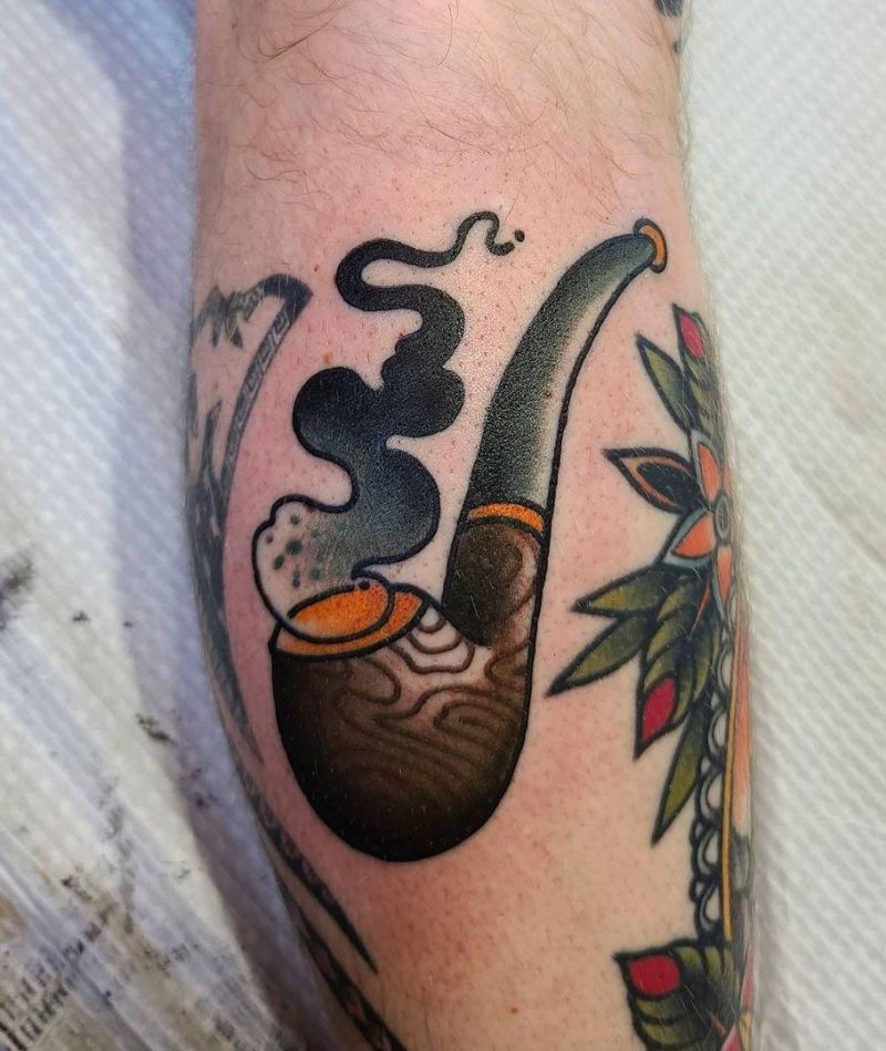 30 Unique Pipe Tattoos for Your Inspiration