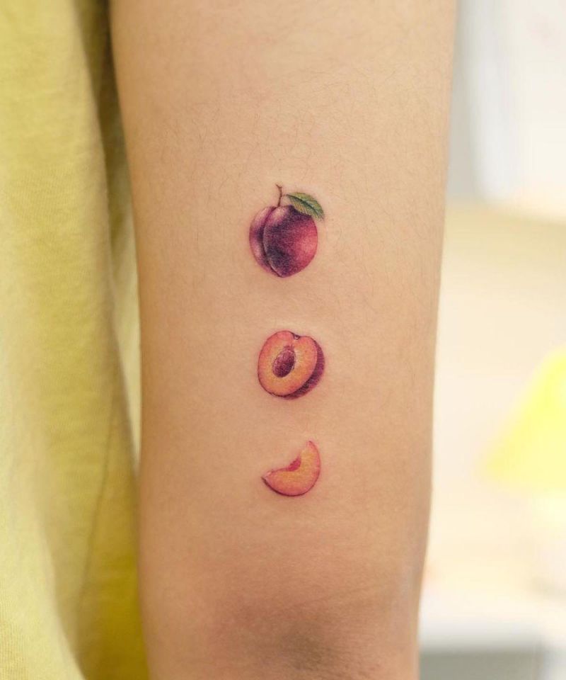 30 Pretty Plum Tattoos You Can Copy