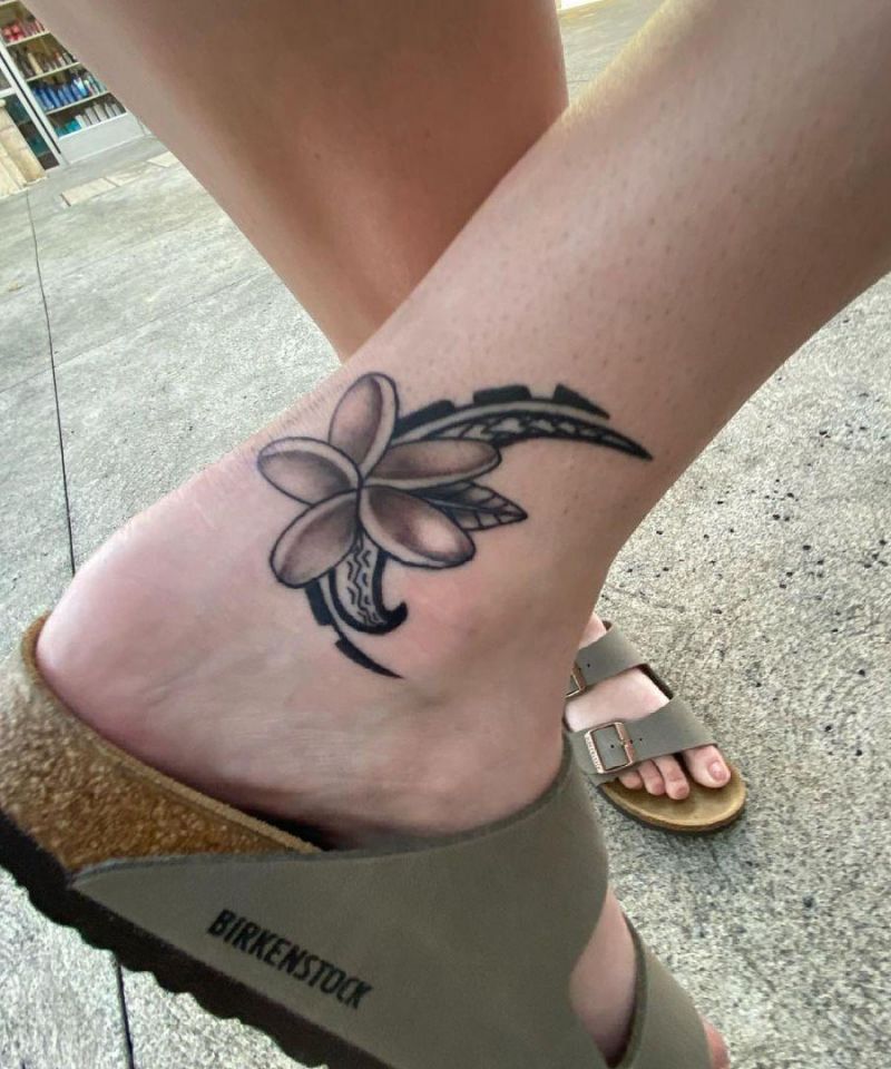 30 Amazing Plumeria Tattoos You Will Love