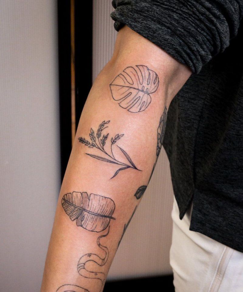 30 Pretty Rice Plant Tattoos You Will Love