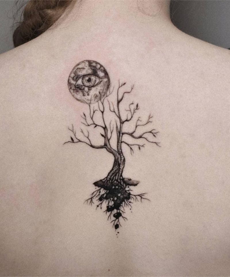 30 Pretty Tree Roots Tattoos for Your Inspiration