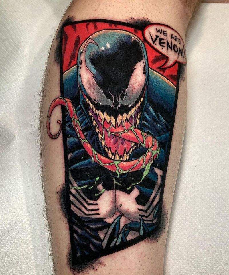 30 Gorgeous Venom Tattoos You Must Try