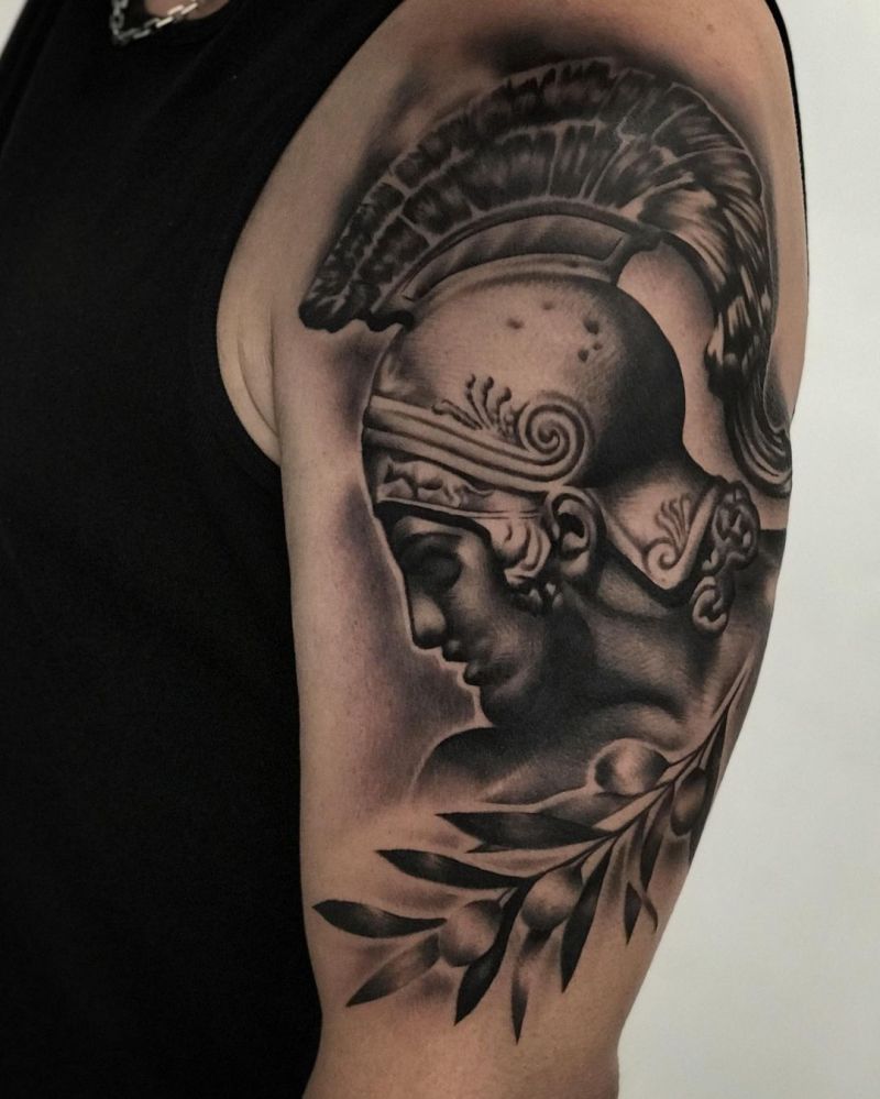 30 Gorgeous Achilles Tattoos to Inspire You