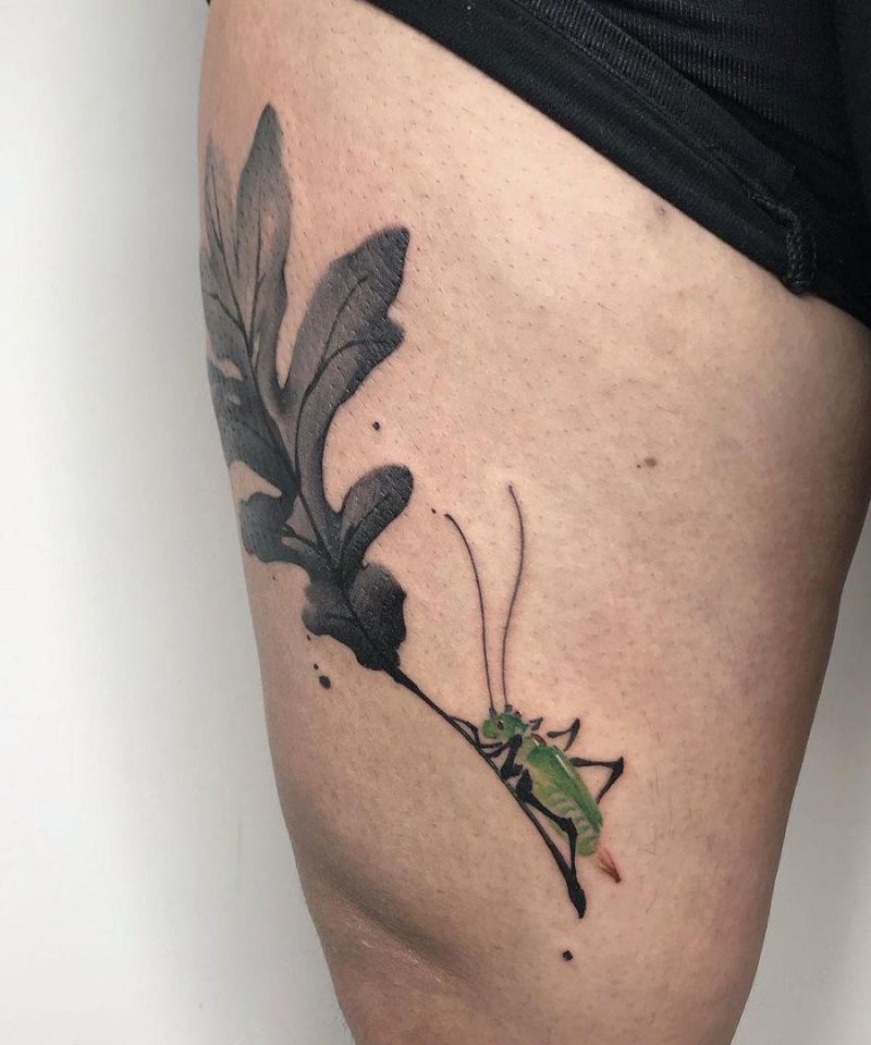 30 Gorgeous Cricket Tattoos You Must See