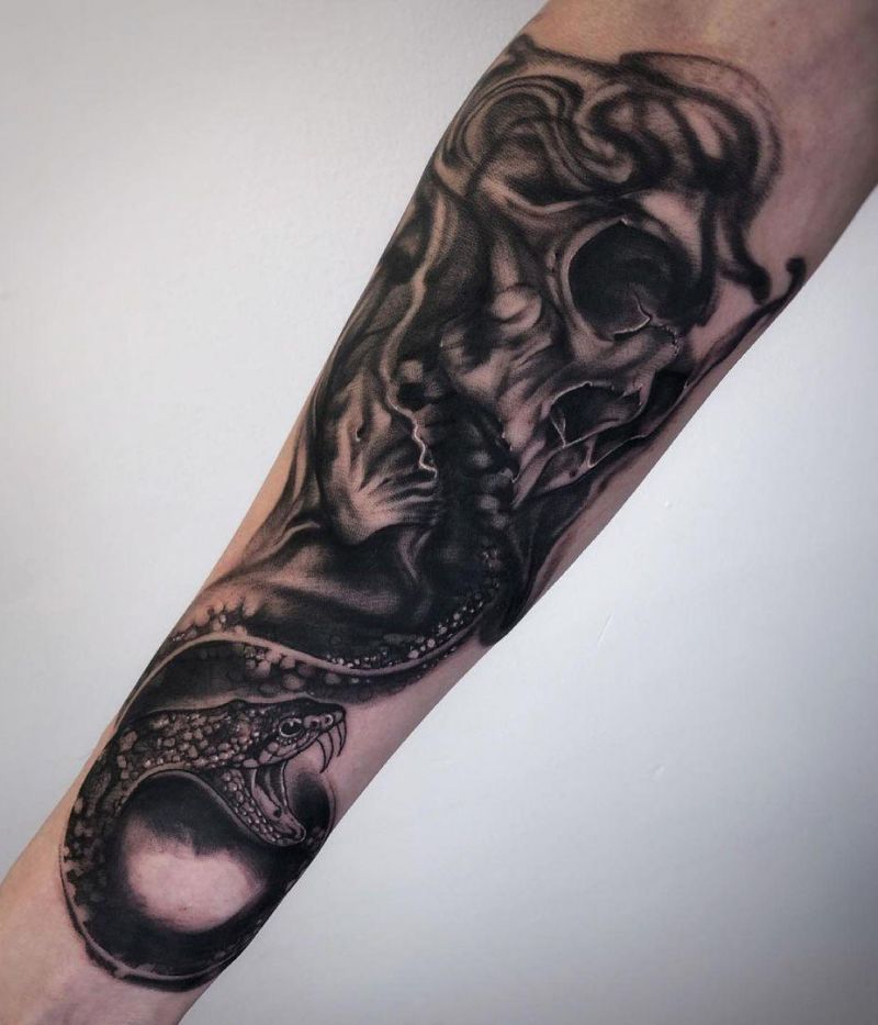 30 Wonderful Death Eater Tattoos You Can Copy