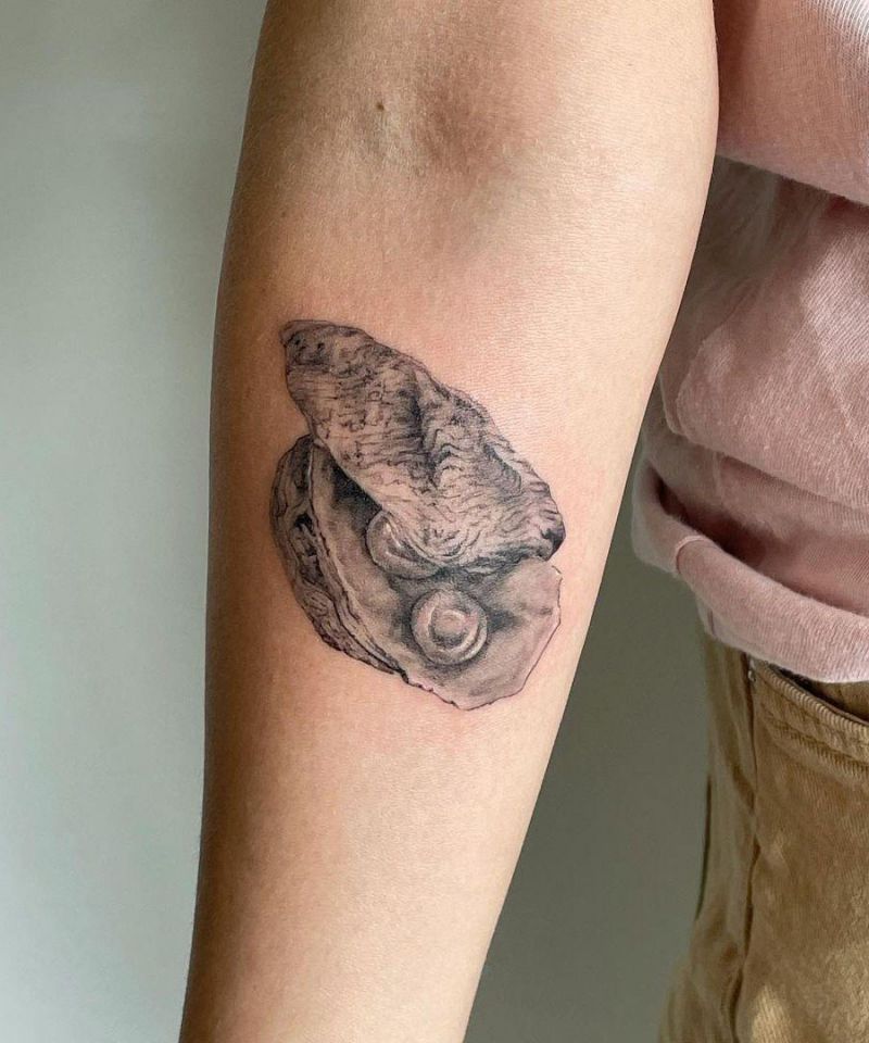 30 Pretty Oyster Tattoos You Can Copy