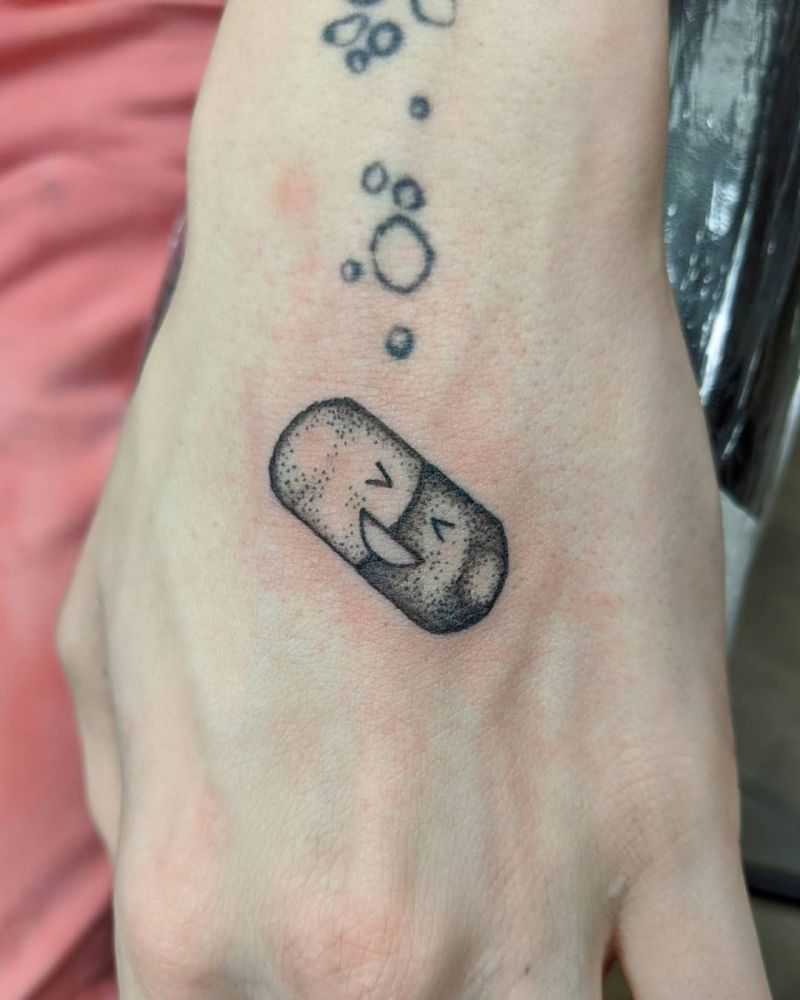 30 Unique Pill Tattoos to Inspire You