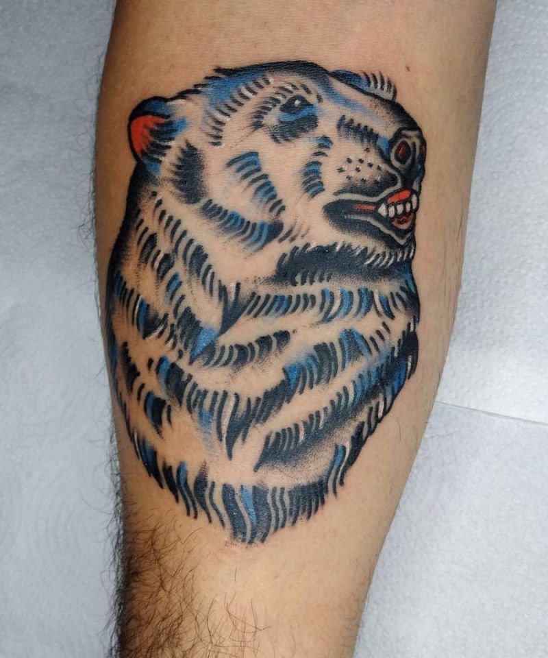 30 Gorgeous Polar Bear Tattoos to Inspire You