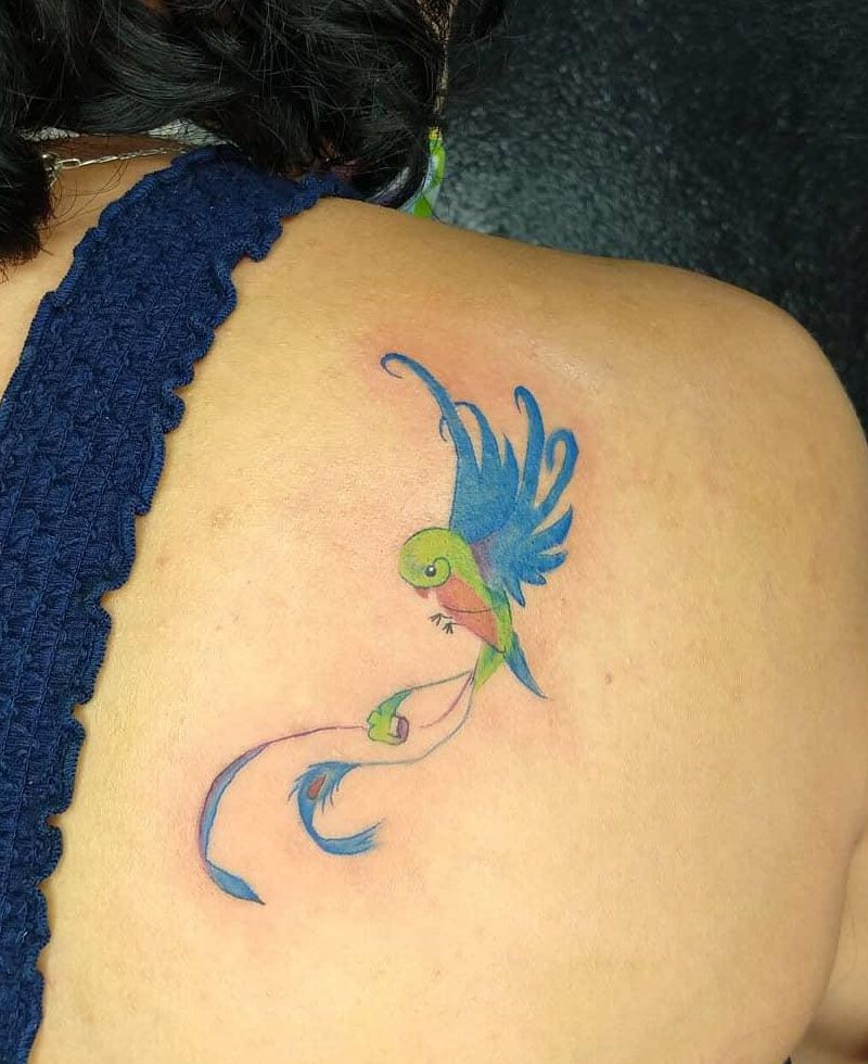 30 Pretty Quetzal Tattoos You Will Love